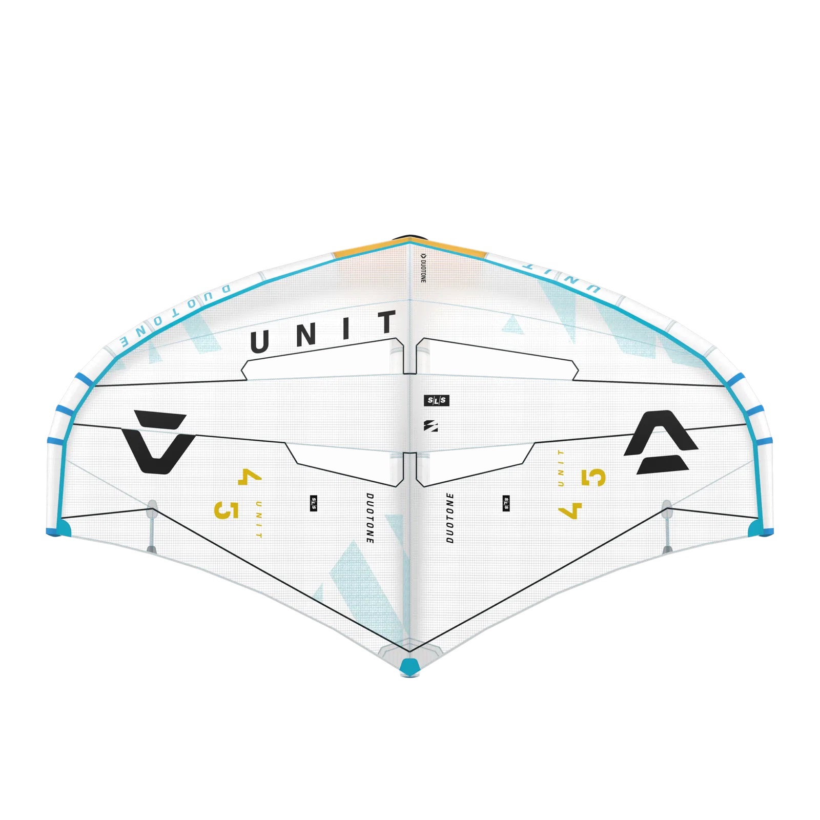 Ala Duotone Unit per il wingfoil su sfondo bianco