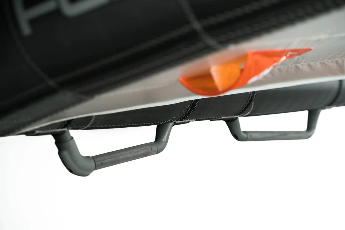 Asas ergonómicas para wing foil - Detalle de diseño
